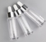 Flat Shoulder Clear Round 20ml Plastic Dropper Bottles For Cosmetics Essence