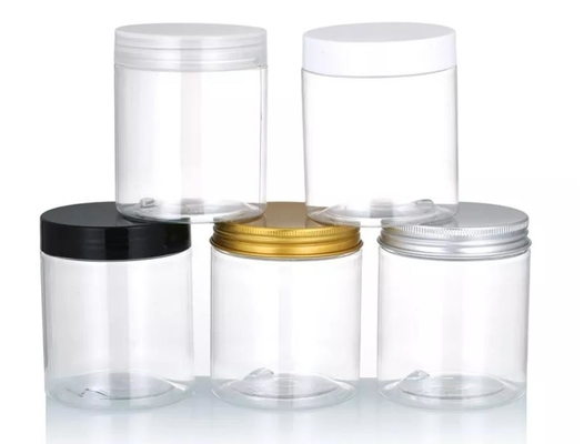 30ml 80ml 100ml 120ml 150ml ontruimen HUISDIEREN Plastic Kruik met de Zwarte Rang van het Dekselvoedsel