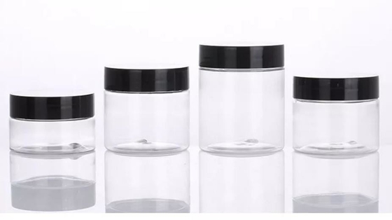 Ronde Huisdieren Plastic Kruiken met de Rang van het Dekselsvoedsel 6 Oz 8 Oz 8 Oz