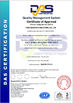 China YUHUAN GAMO INDUSTRY CO.,Ltd certificaten